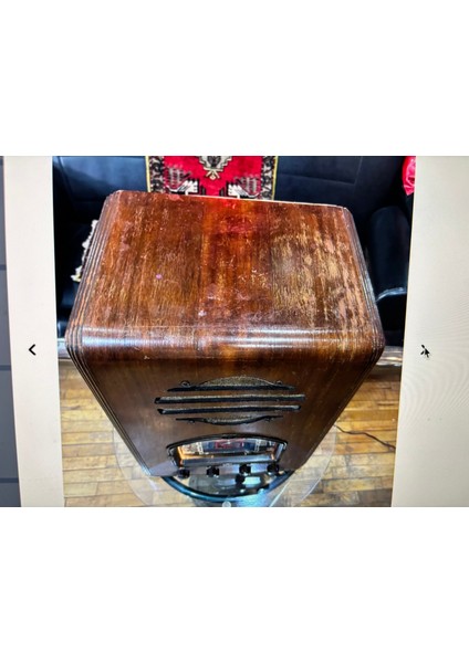 1930’S Sparton Made In Usa Radio 46 cm 35 cm 26 cm Ölçülerinde - Fm Kiti Takılmıştır Çalışır
