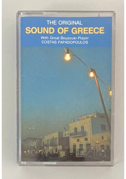 The Original Sound Of Greece Kaset (Orijinal Dönem Kağıt Baskı Kaset)