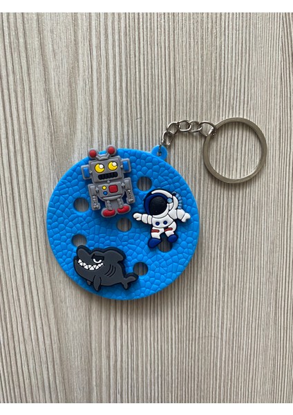 Jibbitz Delikli Terlik Süsü Uyumlu 3 Adet Süs ve Anahtarlık