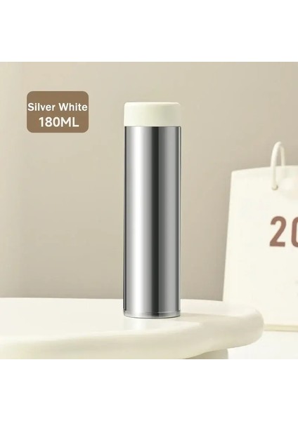 120/150/180ML Küçük Kapasite Paslanmaz Çelik Taşınabilir Vakum Termal Yalıtım Tumbler Termos Kupası Cep Küçük Su Şişesi Kapasite: Gösterildiği Gibi/renk: A-180ML (Yurt Dışından)