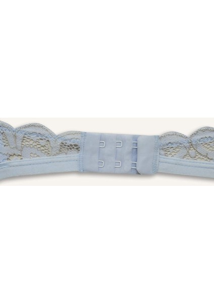 Dantelli Simli Dantel Kapsız Pedsiz Balensiz Triangle Bra-Fall in Love F5037AX25HS