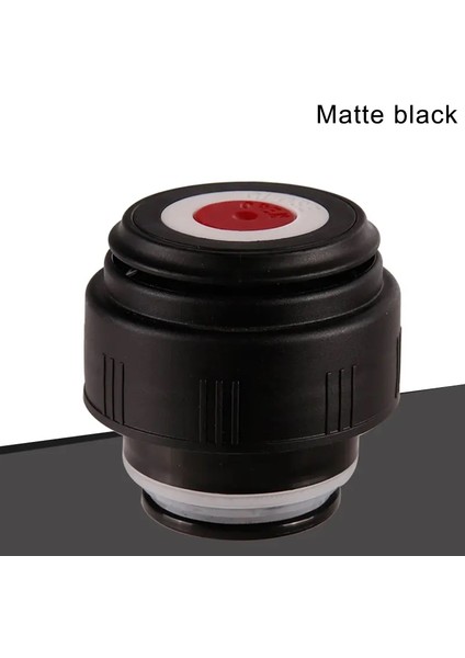 Yalıtım Kupası Kapağı 5.2cm Termo Kapak Vakum Şişesi Lid Termo Kupa Durdurucu Açık Seyahat Kupası Mermi Kapak Su Şişesi Cupcolor: Parlak Siyah (Yurt Dışından)