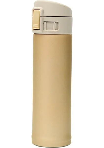 Moda 500ML Paslanmaz Çelik Yalıtımlı Kupa Kahve Çayı Termos Termal Su Şişesi Termokup Seyahat Şişesi Tumbler Kapasite: 500ML/RENK: Altın (Yurt Dışından)