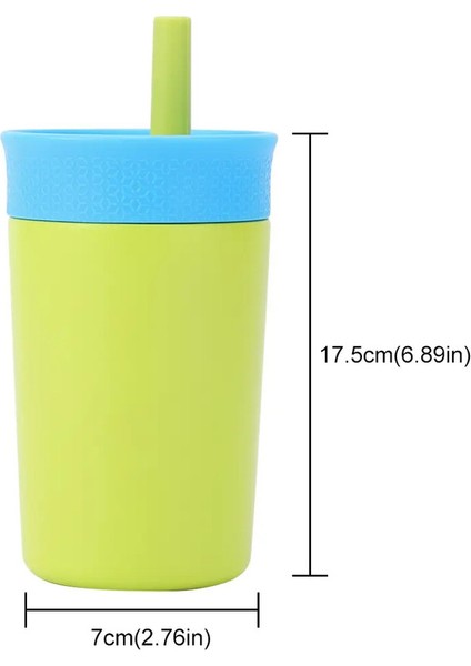 12OZ Kahve Fincanı Küçük Kapasiteli Paslanmaz Çelik Yalıtımlı Dak Saman Araba Dağı Dak Su Şişesi Termos Şişe Soğuk Hotcapacity: 12OZ/RENK: Koyu Mavi (Yurt Dışından)