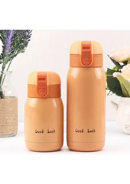 Mini Termos Kupası 200ML/360ML Cep Kupası Paslanmaz Çelik Termal Kahve Kupa Vakum Şişesi Yalıtımlı Sıcak Su Şişesi Çocuk Hediye Kapaklığı: 200ML/RENK: Pembe (Yurt Dışından)