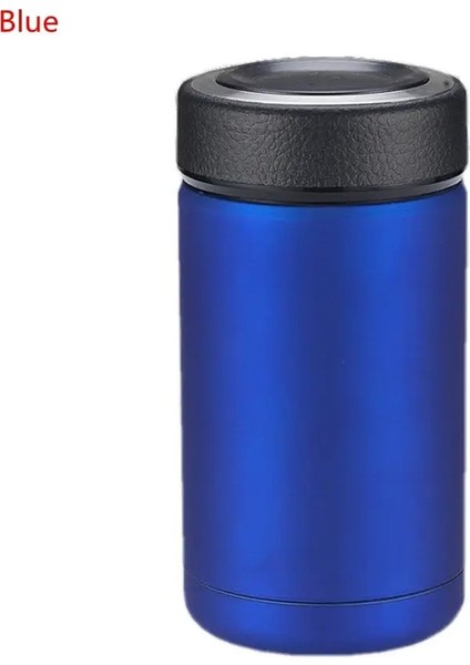 400ML Vakum Paslanmaz Çelik Termos Kupa Kahve Çay Kupası Taşınabilir Araç Su Kupası Kapasite: 400ML/RENK: Mavi (Yurt Dışından)