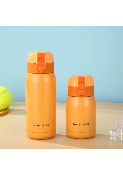 200ML/350ML Paslanmaz Çelik Fincan Seyahat Termal Kahve Kupa Mini Termos Fincan Vakum Şişesi Yalıtılmış Fincan Spor Su Şişesi Kapasitesi: 350ML/RENK: Turuncu (Yurt Dışından)