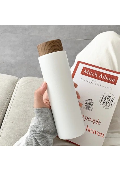 400ML Termos Düz Yalıtım Kupası Paslanmaz Çift Katmanlı Çift Katmanlı Su Şişesi Vakum Şişesi Kupası Ofis Ev 4 Kapasitesi: Ad/renkli:. (Yurt Dışından)