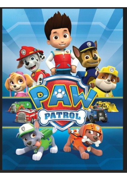 Paw Petrol Doğum Günü Panosu, Parti Konsept, Kız Konsept, Erkek, Konsept, Uçan Balon 150X200