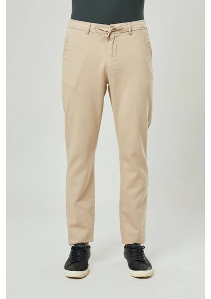 Erkek %100 Coton Üst Kalite Tapared Kesim Jogger Pantolon