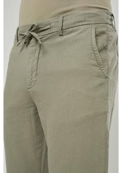 Erkek %100 Coton Üst Kalite Tapared Kesim Jogger Pantolon fiyatları