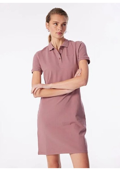 Csc Basic Polo Dress Kadın Kısa Kollu Elbise CS0378 fiyatları
