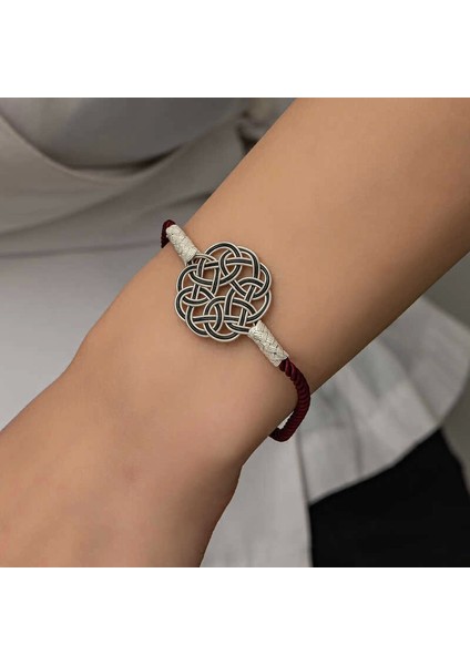 Gümüş Kazaziye Örgü Bileklik fırsatları