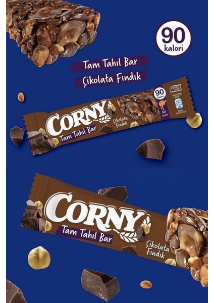 Tam Tahıllı Bar Çikolata Fındıklı 20 gr x 24 Adet fiyatları