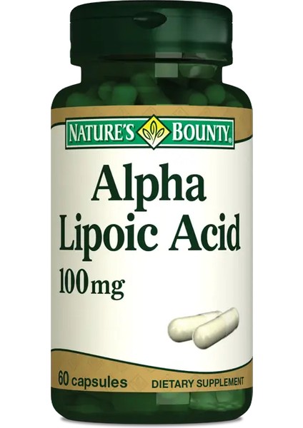 Alpha Lipoic Acid 100 Mg 60 Kapsül