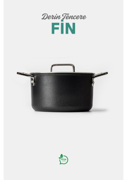 Fin Derin Tencere 24 cm