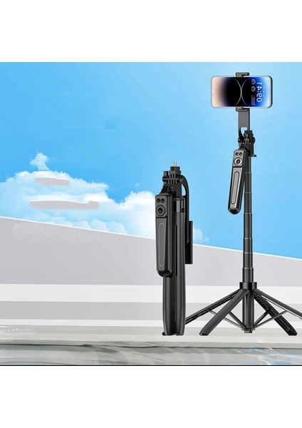 360° Otomatik Yüz Izleme Takip Sistemli Uzaktan Kumandalı Bluetooth Selfie 180 cm Gimbal Sabitleyici fırsatları