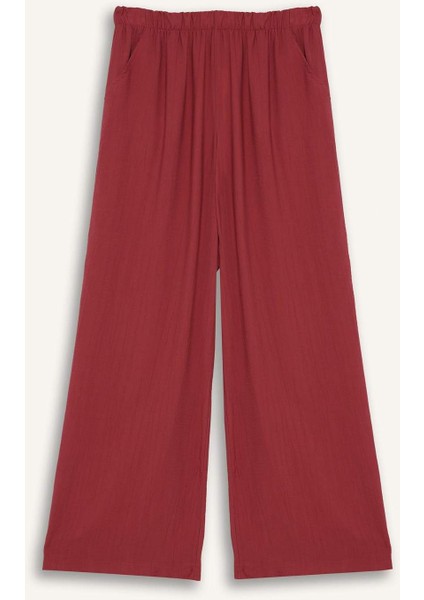 Wide Leg Krinkıl Kumaş Pantolon E7978AX25SM