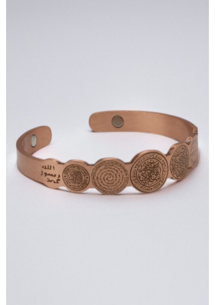 Dualı Mıknatıslı Doğal Bakır Bileklik Kastaki Ağrılara Şifa Desteği fırsatları