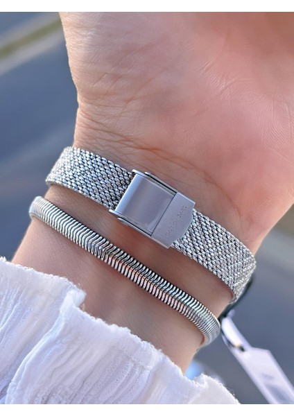 U.s.polo Assn Çelik Kordon 5 Atm Suya Dayanıklı Kadın Kol Saati+Bileklik Hediyeli USPA.2083.G01 modelleri