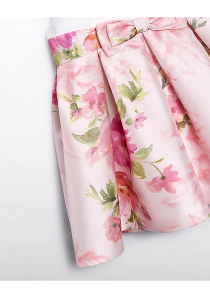 Abel&lula 5030 Kız Çocuk Pembe Elbise modelleri