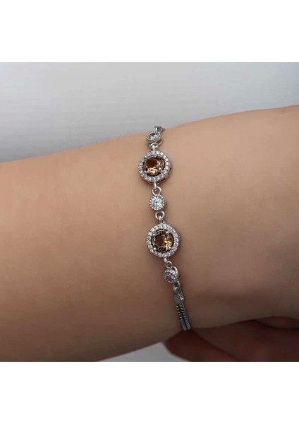 ​gümüş Yuvarlak Zultanit Taşlı Kadın Bileklik fırsatları