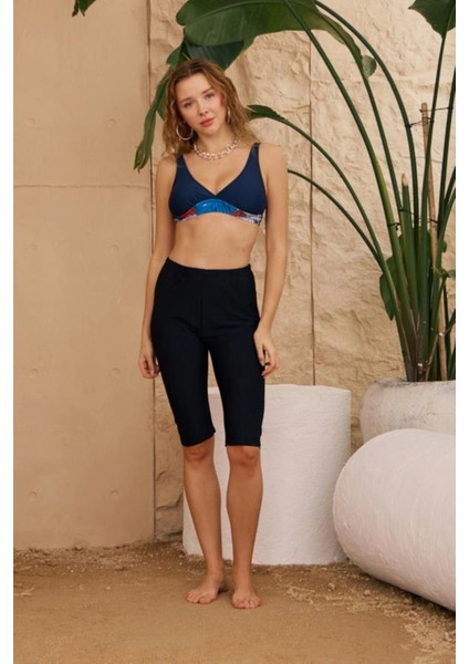 Mayo Taytı Likralı Siyah Diz Seviyesi modelleri