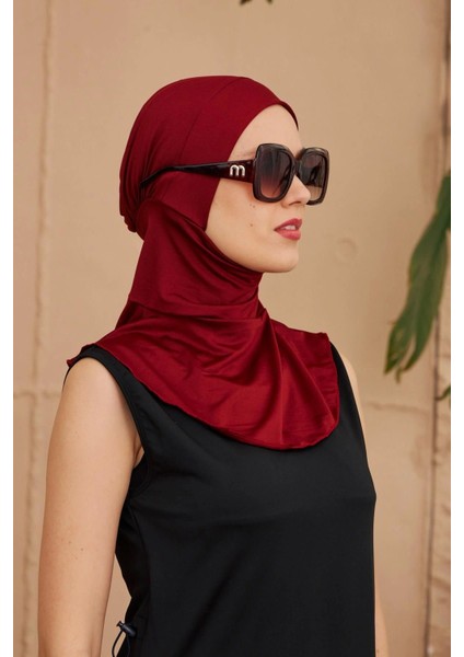 Tam Kapalı Bone Bordo fırsatları
