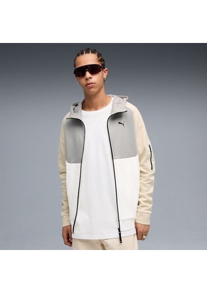 Pumatech Fz Hoodie Bej Erkek Sweatshirt