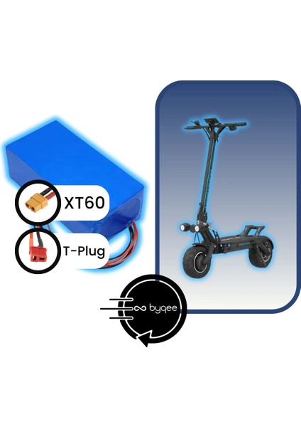 Thunder 3 Elektrikli Scooter Bataryası - 72V - 40AH ( Pil: SAMSUNG, Sağlık: >%95 )