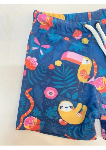 Erkek Çocuk Mayo Şortu Lacivert Koala Desen fiyatları