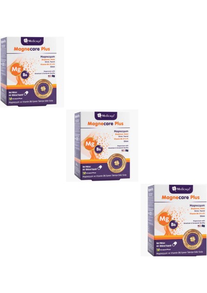 Magnecare Plus 60 Tablet 3 Al 2 Öde