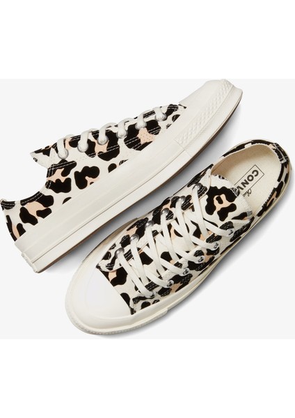 Chuck 70 Leopard Unisex Krem SNEAKER.286