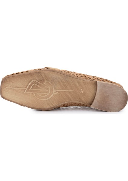 Kadın Hakiki Deri Vizon Loafer Ayakkabı 1140 55709017 Byn Ayk Y25 Caramel fırsatları