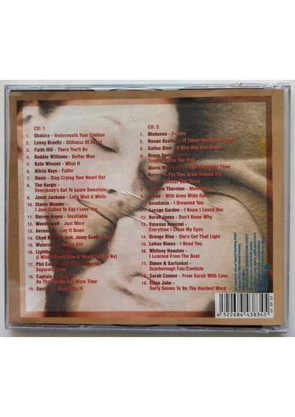 Kuschel Rock Çift CD Madonna,shakira,whitney Houston .. (Orijinal Dönem Baskı Cd) fiyatları