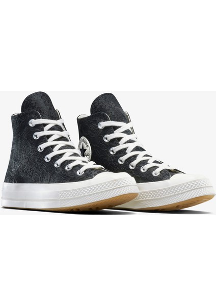 Chuck 70 Kadın Dantelli Siyah Sneaker.001