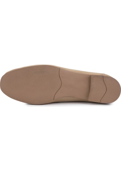 Kadın Hakiki Deri Karamel Loafer Ayakkabı 961 58 Bn Ayk Y23 Karamel