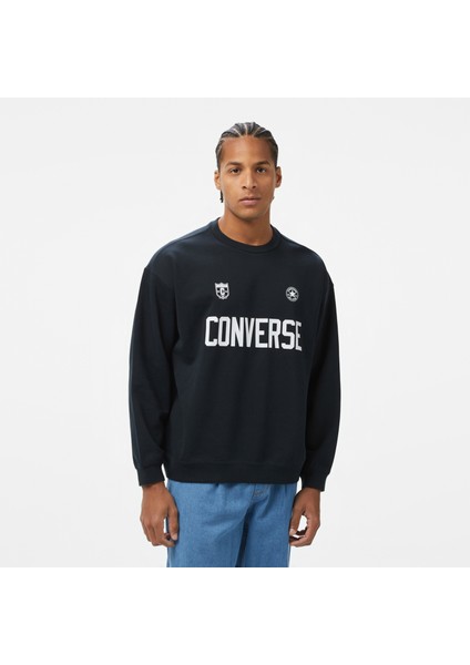 Retro Erkek Siyah SWEATSHIRT.001