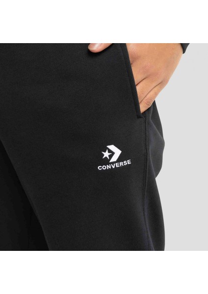 Go-To Star Chevron Standard-Fit Unisex Siyah Günlük Eşofman Altı.001 indirimleri