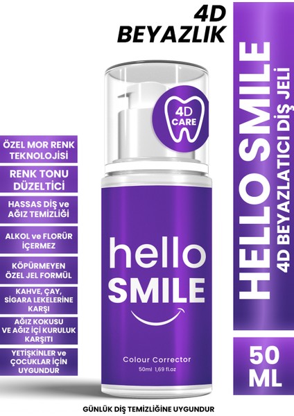 4D Beyazlatıcı Diş Jeli 50 ML
