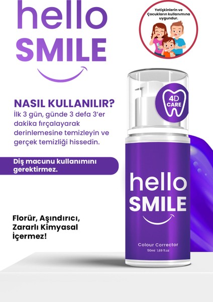 4D Beyazlatıcı Diş Jeli 50 ML