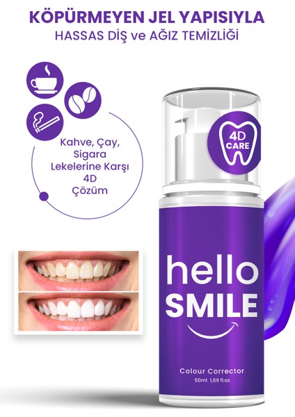 4D Beyazlatıcı Diş Jeli 50 ML