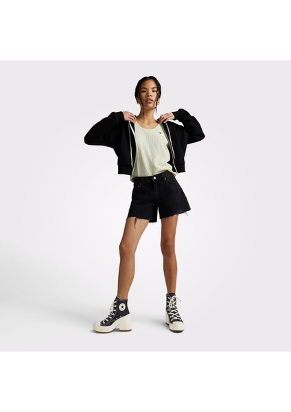 Chuck 70 De Luxe Heel Unisex Siyah Platform Sneaker.001 fırsatları