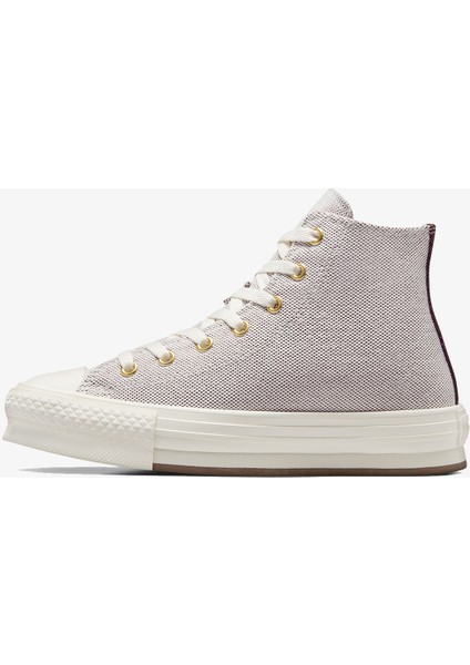 Chuck Taylor All Star Eva Lift Kadın Bordo Sneaker A12615C.239 fırsatları