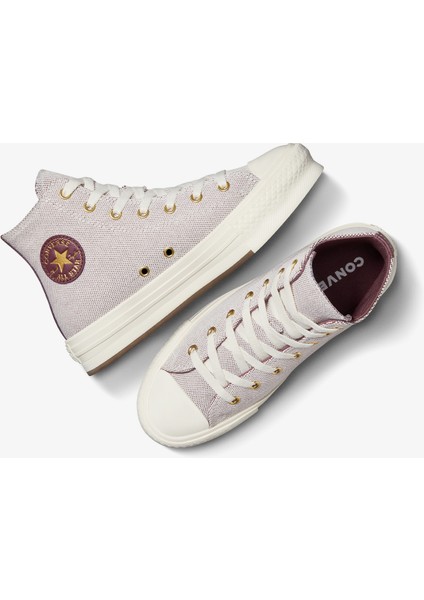 Chuck Taylor All Star Eva Lift Kadın Bordo Sneaker A12615C.239 indirimleri