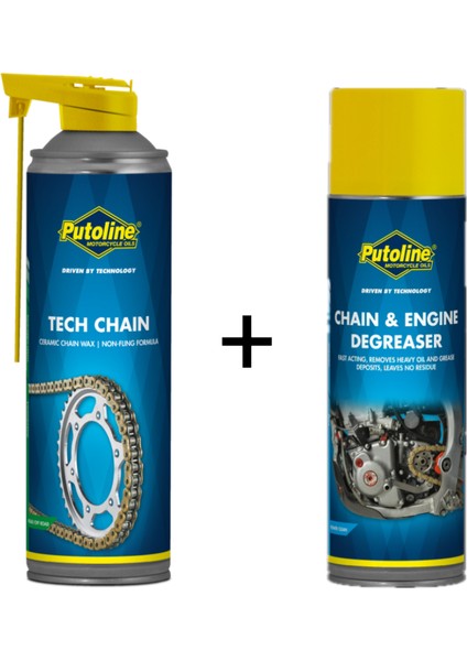Tech Chain & Engine Degreaser – 500 ml Zincir Bakım Seti