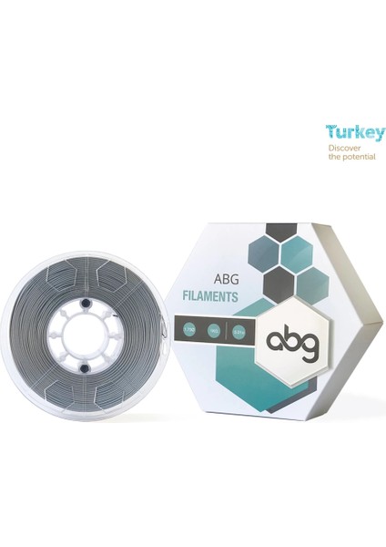 Abg Gümüş Gri Pla Filament