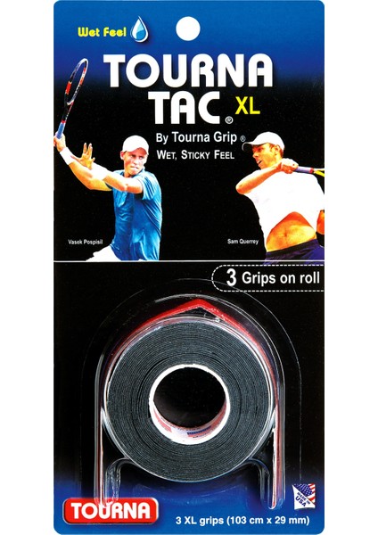 Tac Tenis Grip 3'lü Paket (Yapışkan His)