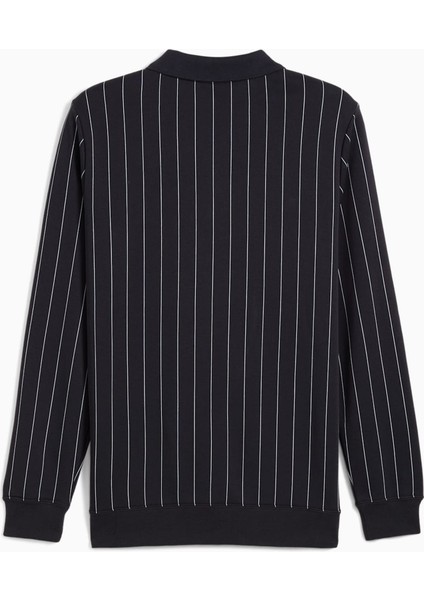 Class Erkek Lacivert Polo Sweatshirt (688217-16)