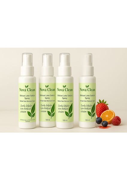 NOVA CLEAN BİTKİSEL LEKE SÖKÜCÜ SPREY 100 ML fiyatları